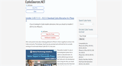 Desktop Screenshot of cydiasources.net